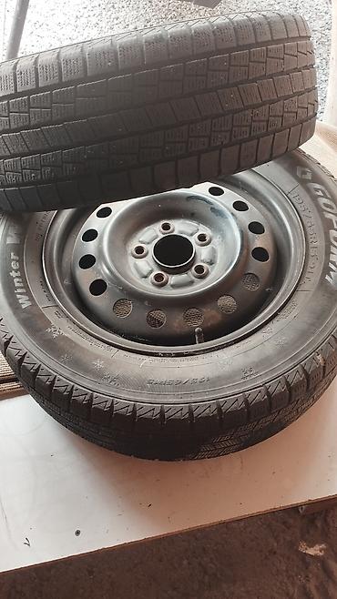 Шины и диски: Комплект зимних шин Yokohama iceGUARD iG50, размер 195/65 R15, протект — 3