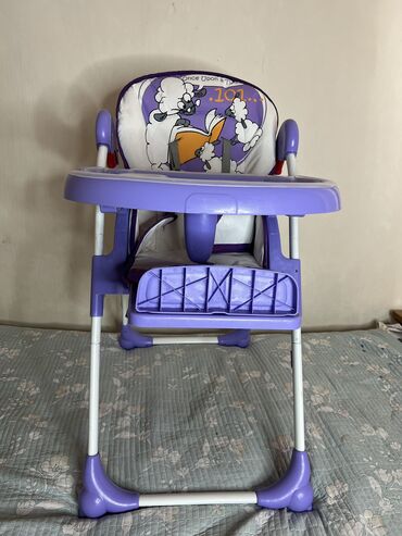 детский стол стулья: Стульчик для кормления Для девочки, Для мальчика, Б/у