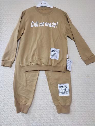 Другие детские вещи: Детские костюмы из мягкого трикотажа (свитшот + брюки) — Состав — 2