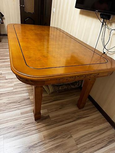 dressing table: Стол трансформер Для зала, Раскладной стол, цвет - Коричневый — 3