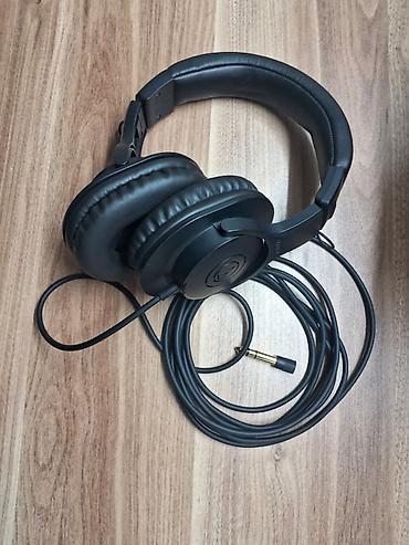 İşlənmiş Simli Qulaqcıqlar, Audio-Technica, rəng - Qara