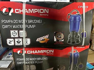 parkside baterije i punjaci: CHAMPION Germany potapajuća pumpa za prljavu vodu – model CPS515 - — 1