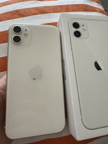 işlənmiş iphone 11: IPhone 11, 128 ГБ, Белый