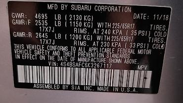 шины субару: Subaru Outback: 2018 г., Универсал — 2