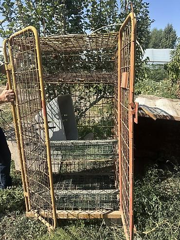 Металлический вольер/клетка многоярусная для птицы или мелких