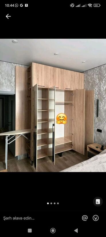 klon geyimi: Dolab yeni qarderob paltar dolabı