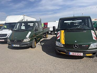 спринтер 2 7 бортовой: Легкий грузовик, Mercedes-Benz, Дубль, 3 т, Б/у — 3