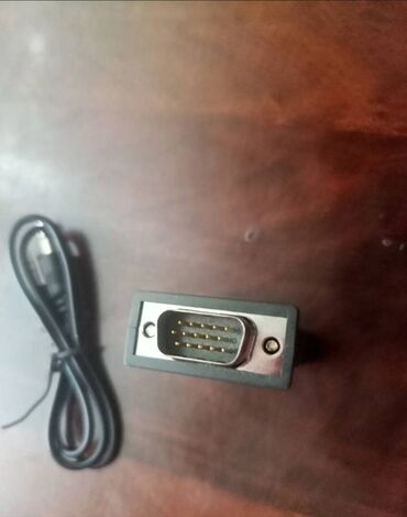 33 watt adapter: VGA monitoru olanlar üçün HDMi-yı VGA edən videoçevirici adapter