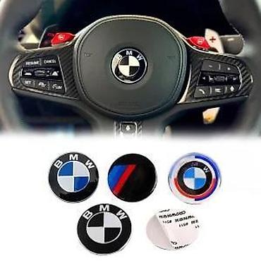Auto delovi, gume i tjuning: Bmw znak stiker za volan M look. Samolepljiv znak stiker oznaka za — 8
