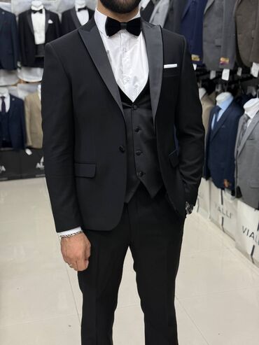 Kostyumlar: Kişi Kostyum Dəstləri - Klassik və modern kəsim: dar siluet, çiynə — 7