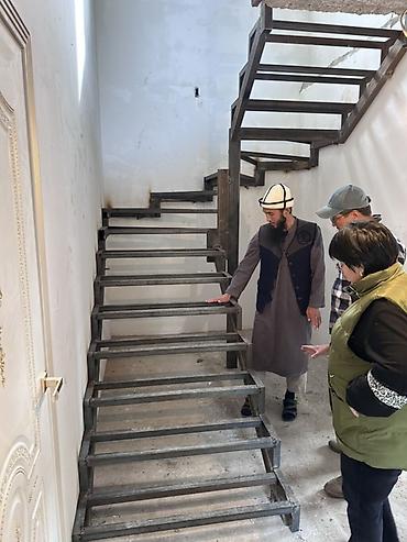 винтил: Металлическая лестница Наружные, Бесплатная доставка, Форма лестницы: Винтовая, Стиль: Лофт — 5