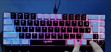 Настольные ПК и комплектующие: HYSG kompakt mexaniki klaviatura - 65% layout – ox düymələri və — 2