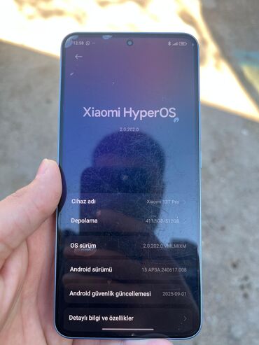 Xiaomi: Xiaomi 13T Pro, 512 GB, rəng - Mavi,
Sensor -da lalafo.az — 9 Xiaomi: Xiaomi 13T Pro, 512 GB, rəng - Mavi,
Sensor — 9