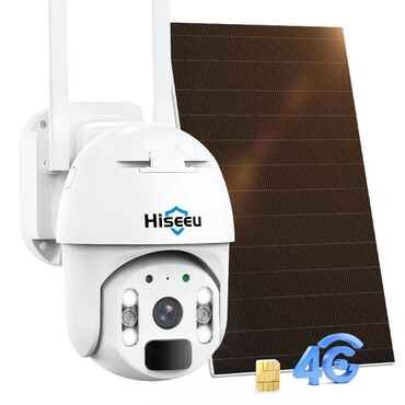 Kamera SOLAR 4G sim kartli PTZ 360 kamera təhlükəsizlik sistemləri