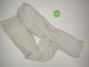 lniana: Marks & Spencer, Spodnie materiałowe damskie, rozmiar 2XL — 2