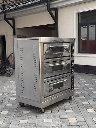 Пекарские шкафы: Промышленная хлебопекарная печь (3 уровня) Продаётся профессиональная — 2