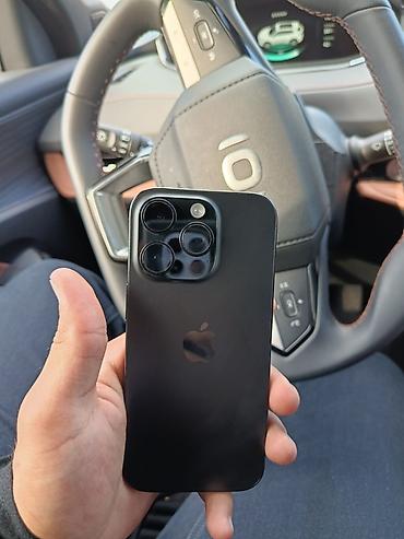 iphone 15 pro qara: IPhone 16 Pro, 128 GB, Qara, Simsiz şarj — 1