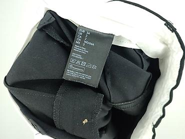 czarne: H&M, Spodnie materiałowe damskie, rozmiar XS — 5