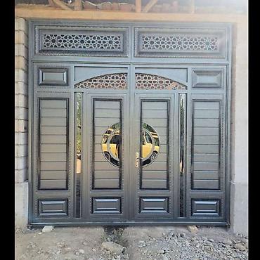 Распашные ворота: Кованые и стальные уличные ворота и калитки под заказ. - Широкий — 8