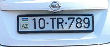 продажа бу авто в азербайджане: Real alıcıya normal endirim olacaq "10-TR-789" seriyası AZ ölkə kodu