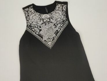 sukienka z bufiastymi rękawami h m: Women`s top, size S (EU 36)