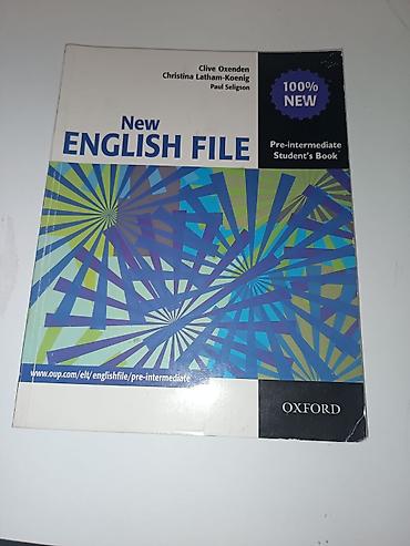 disk dvd: Məhsul: New English File – Pre-intermediate Student’s Book (Oxford — 1