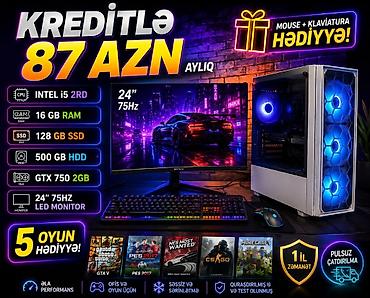 ssd qiyməti: 🎮 OYUN KOMPYUTERLƏRİ SATIŞDA! 🎮 sag terefe suruwdur her parametirde — 5