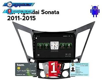 Avtoelektronika: Hyundai sonata 11-15 android monitor dvd-monitor ve android monitor — 1