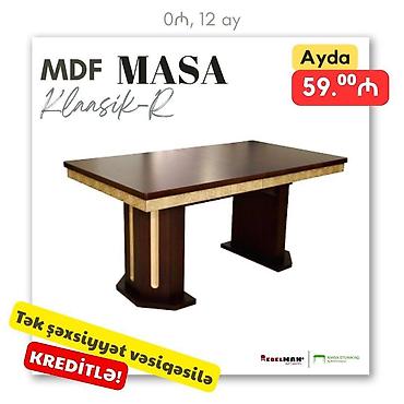 Masalar: Qonaq masası, Yeni, Açılan, MDF, Dördbucaq masa — 3