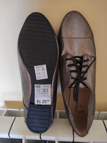 duboke cizme na pertlanje: Oksfordice, 40