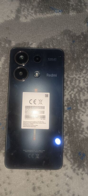 телефон новониколаевка: Redmi, Redmi Note 13, Б/у, 128 ГБ, цвет - Черный, 2 SIM