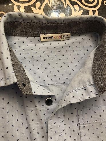 Köynəklər: Рубашки Rubashki Yeni kimidir Koton Kids oğlan köynəkləri – 2 ədəd — 14