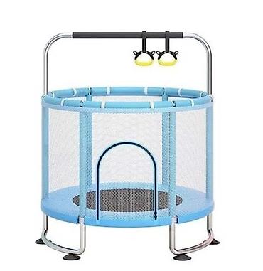 panel heater: Dečiji mini trampolin sa sigurnosnom ogradom i drškama - Okrugli — 1