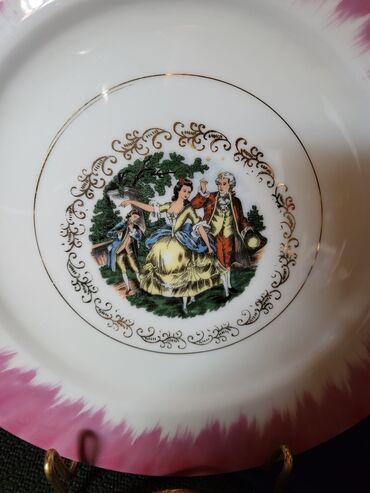 Kuhinjski setovi: Tanjir madonna japanski porcelan 80te. Tanjir je bez ostecenja sve — 6