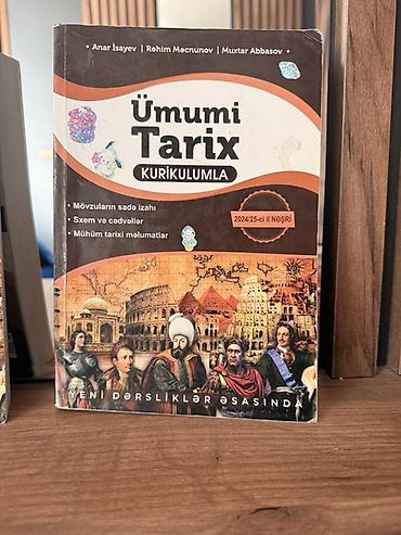 Книги и журналы: “Ümumi Tarix – Kurikulumla” dərs vəsaiti (RM nəşriyyatı, yeni nəşr) — 2
