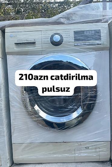 qurutma masini qiyməti: LG paltaryuyan maşın – Inverter Direct Drive, 6 kq yükləmə. - Ön — 1