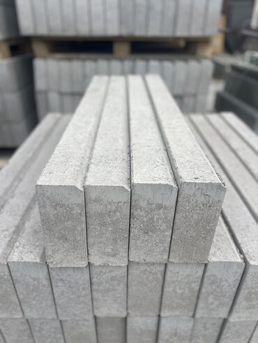 Дорожные бордюры: Дорожный бордюр, Прессованный, Бетонный, Новый — 5