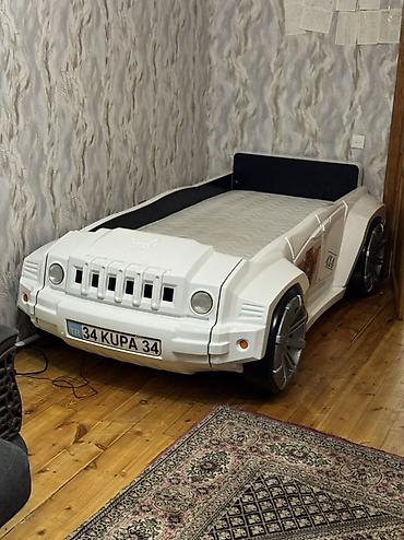 elektrik kombi: Uşaq avtomobil çarpayısı – “4x4 Off-Road” dizaynlı • Korpus: Ağ — 6