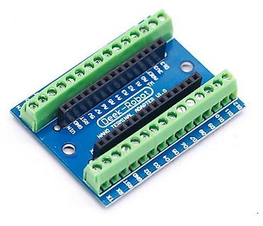 Комплектующие для ПК: Arduino Nano Klemens Shield Arduino Nano Screw Shield, Nano lövhəsi — 1