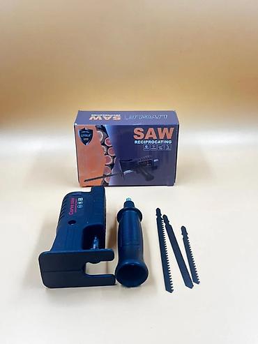 Digər mişarlar: Universal elektrikli drel üçün mişar əlavəsi (reciprocating/jigsaw — 6