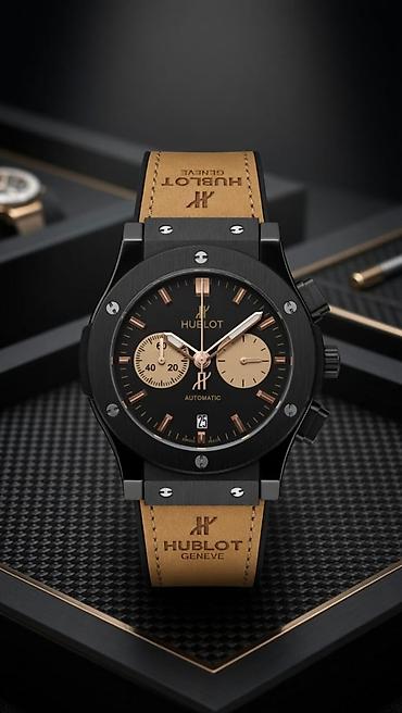 Наручные часы: Новый, Наручные часы, Hublot, цвет - Черный — 10