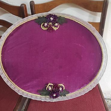 daraq dekor: Xınayaxdı (Henna Party) üçün dəst – bənövşəyi/şam işi tünd qırmızı — 4