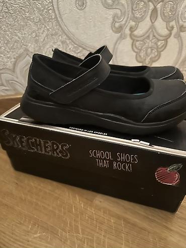 tufliler: Skechers qız uşaq məktəb ayaqqabısı - Model: Mary Jane üslubunda, bir — 3