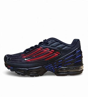 til suknja: Nike Air Max Plus 3 (Tuned Air) patika – crno/crveno/plava kolor šema — 1