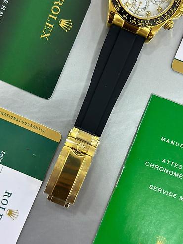 willande saat: Yeni, Qol saatı, Rolex, rəng - Qızılı — 7
