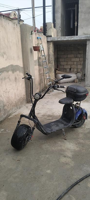 city coco scooter: Elektrik skuter – Citycoco tipli geniş təkərli model - Güclü elektrik — 1