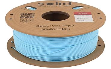 Ofis avadanlığı: Solid Filament PLA Matte Mavi – 1 kq 3D çap üçün mat səthli, yüksək — 3