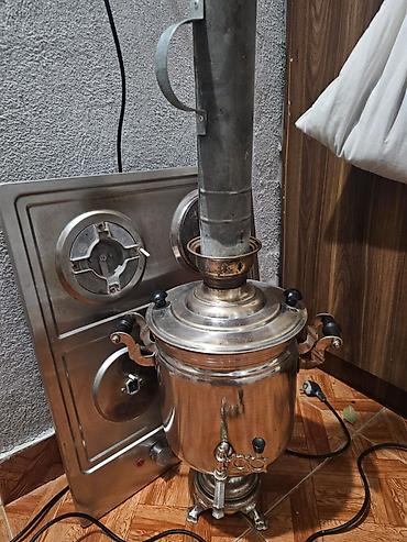 samovar ucuz qiymete: Od samavari satılır. 7 lt. qiyməti 350 manat heç bir prablemi — 1