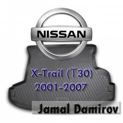 folksvagen golf 1 6: Nissan x-trail (т30) 2001-2007 üçün baqaj örtüyü "aileron"