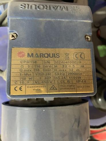 su nasosu markus: Поверхностный центробежный насос MARQUIS CPM158 Основные — 2